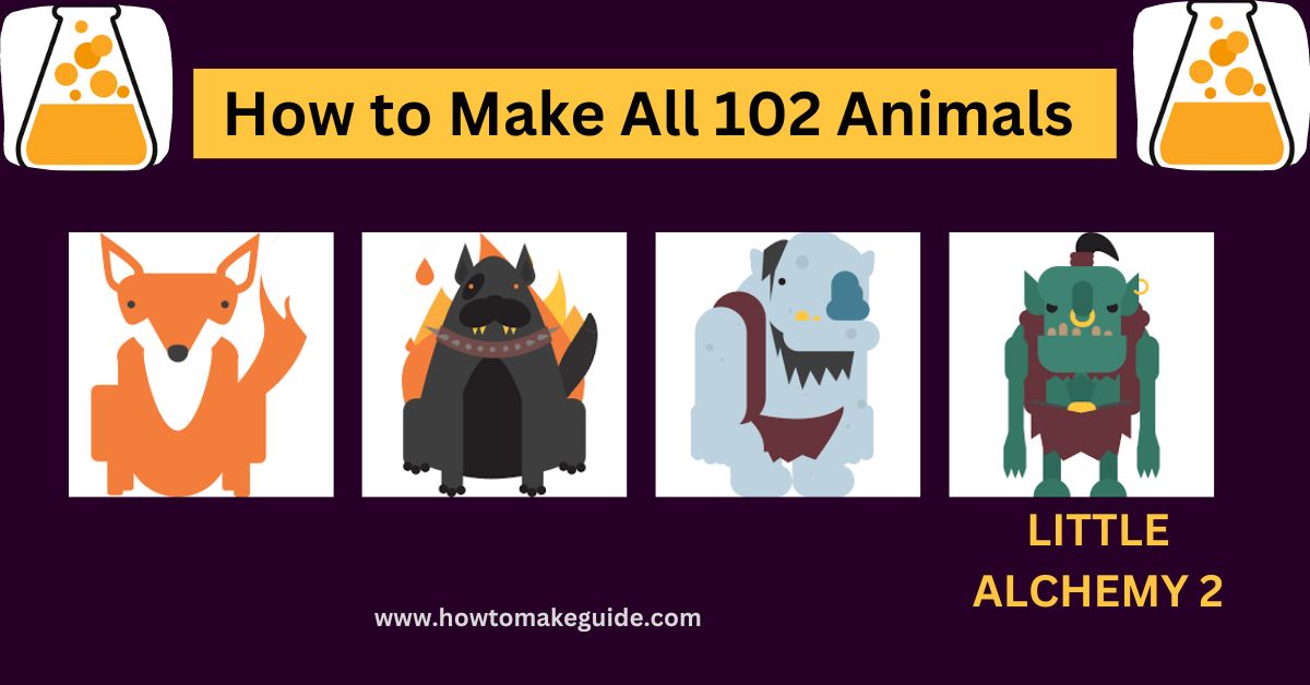 Little Alchemy 2-How To Make Animal Cheats & Hints 